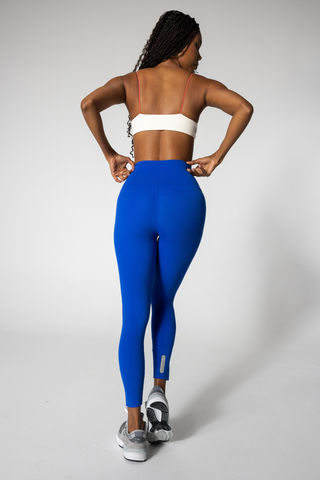 RISER 7/8 LEGGINGS - ELECTRIC BLUE