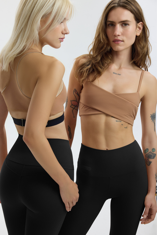 VEST BRA TOP - MOCHA