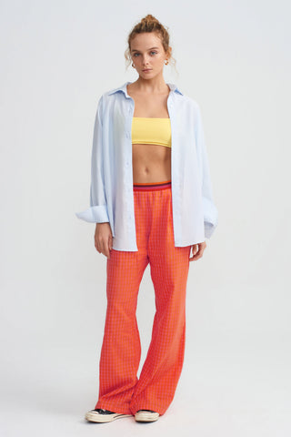 OVERSHIRT-BLUE STRIPED