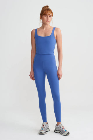 BOW LONG BRA - ISLAND BLUE