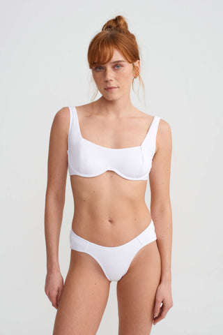 ORLY BIKINI BOTTOM - OPTIC WHITE