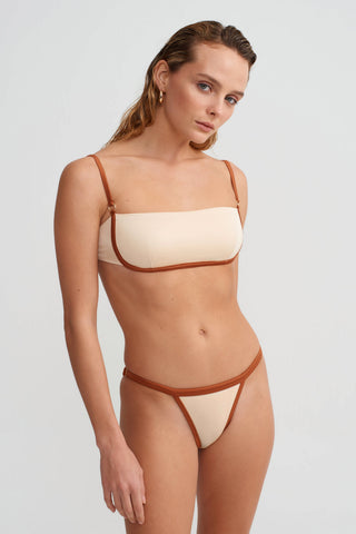 BARI BIKINI BOTTOM - CREAM