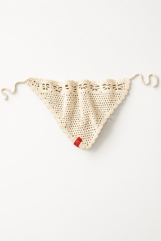 LACE HEAD PIECE - 100% HAND MADE - 100% COTTON