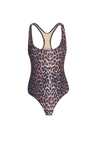 RELAY SWIMSUIT - LEOPARD