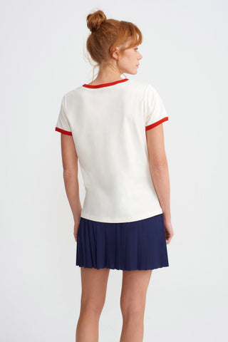 ISLAND TEAM TSHIRT - VANILLA