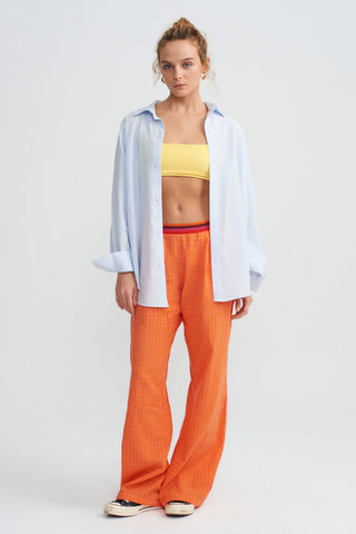 OVERSHIRT-BLUE STRIPED