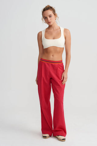 SoHo LOUNGE PANTS - CHERRY