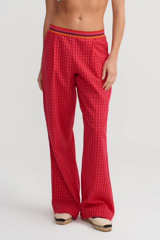 SoHo LOUNGE PANTS - CHERRY