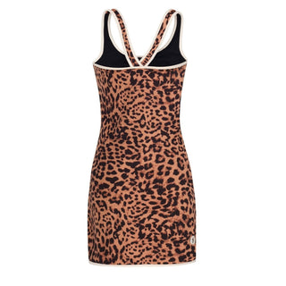SPIN TENNIS DRESS - LEOPARD