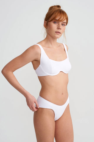 ORLY BIKINI TOP- OPTIC WHITE