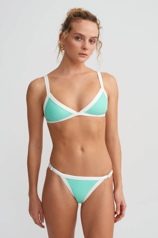 DOUBLE DIP BIKINI TOP - NILE