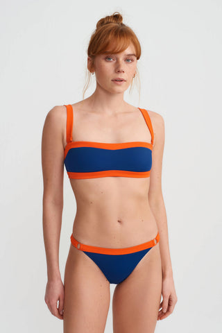 BAGUETTE BIKINI BOTTOM - MARITIME NAVY