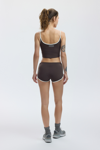 VINTAGE SPORTS SHORTS - ESPRESSO MARTINI