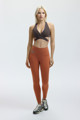 VEST BRA TOP - ESPRESSO MARTINI (INSIDE ELECTRIC BLUE)