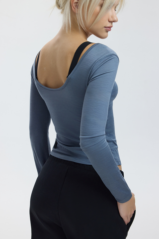 BALLET TOP - BLUE