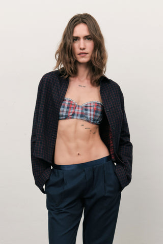 MINI CROPPED OVERSHIRT