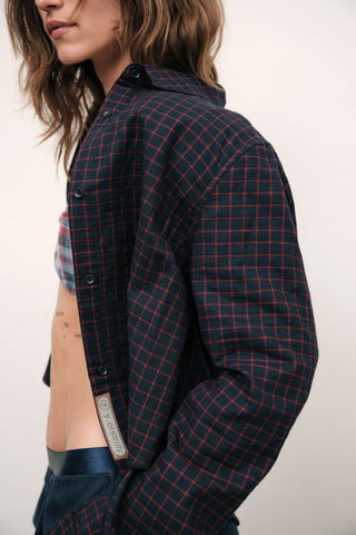 MINI CROPPED OVERSHIRT