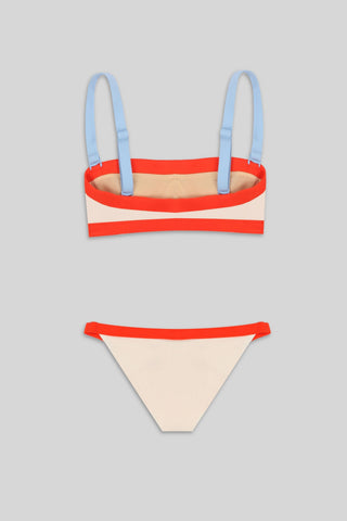 BAGUETTE BIKINI BOTTOM - PEARLED WHITE
