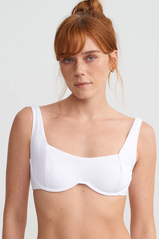 ORLY BIKINI TOP- OPTIC WHITE