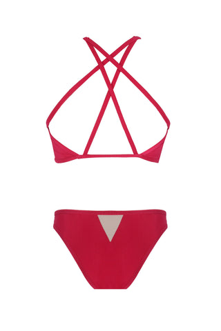 MICRA BIKINI TOP - CASSIS