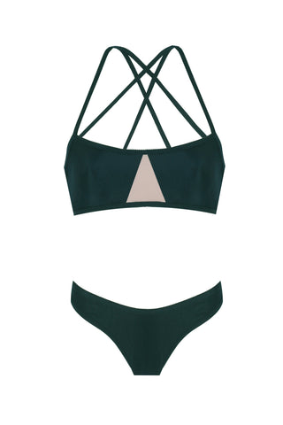 MICRA BIKINI TOP - JUNGLE