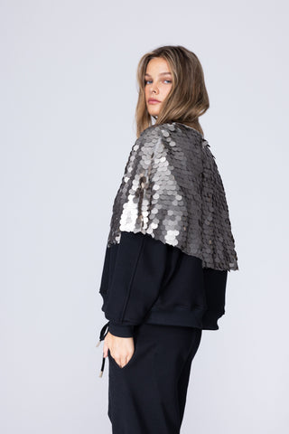 MIRROR CAPE - SILVER