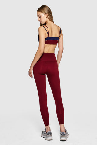 DOUBLE UP BRALETTE - MERLOT & SWEET NAVY