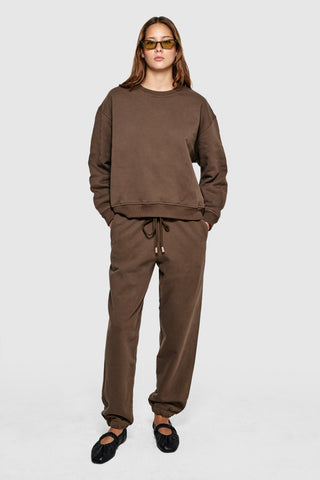 ROND SWEATSHIRT -  RUSTY GREEN