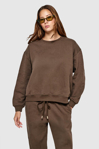ROND SWEATSHIRT -  RUSTY GREEN