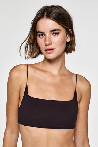 SKINNY BRA - GANACHE