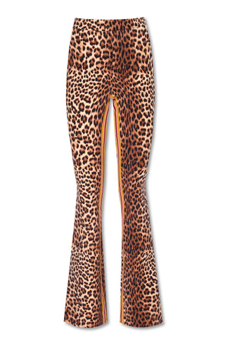 SPANIARD FLARE PANTS - LEOPARD
