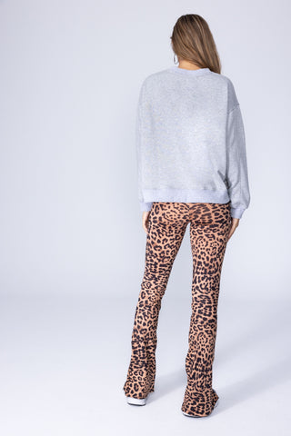 TWIST PANTS - LEOPARD