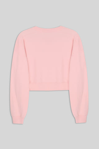CROPPED SWEATSHIRT - PINK