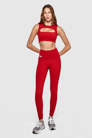 MERROW LEGGINS - FIRE RED