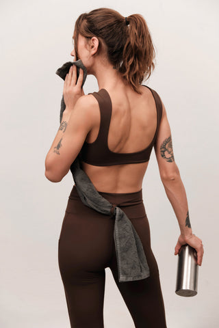 HOOK LEGGINGS - TRUFFLE