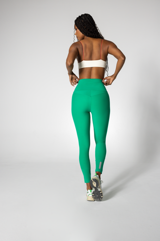 RISER 7/8 LEGGINGS - FLASHY GREEN