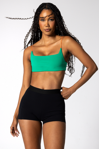 SKINNY BRA - FLASHY GREEN
